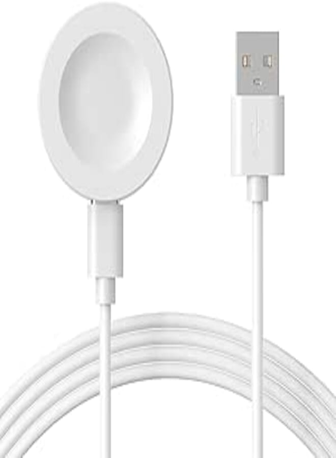 Mugust Charger for Huawei Watch GT4/GT3/GT3 Pro/GT2 Pro/Watch 4/4 Pro/3/3 Pro/Ultimate/GT Runner, Replacement USB Charging Cable for Smart Watch Accessories(White)